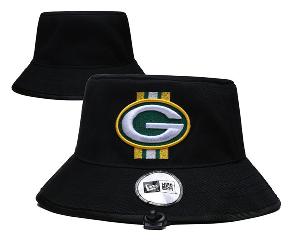 Green Bay Packers Stitched Bucket Hats 0119